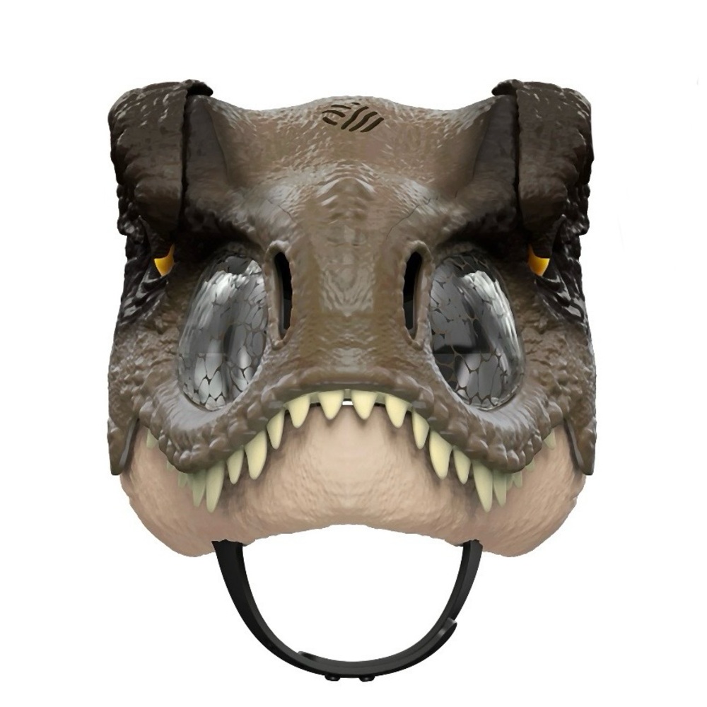 Jurassic World Chomp 'N Roar Tyrannosaurus Rex Mask Sound Motion Mattel 2020
